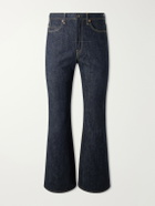 KAPITAL - Okabello Straight-Leg Flared Jeans - Blue