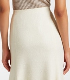 Gabriela Hearst Patterson silk and wool midi skirt