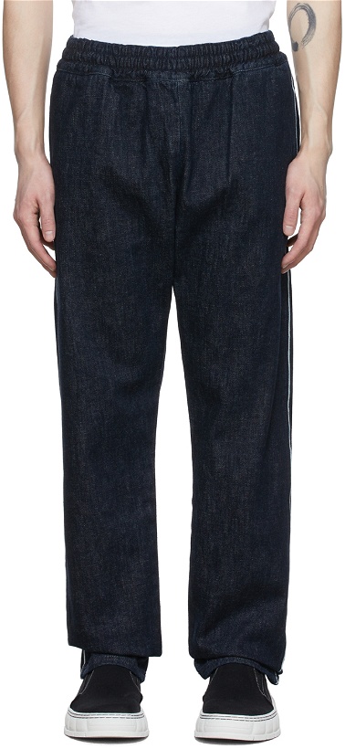 Photo: non Navy Relaxed Jeans