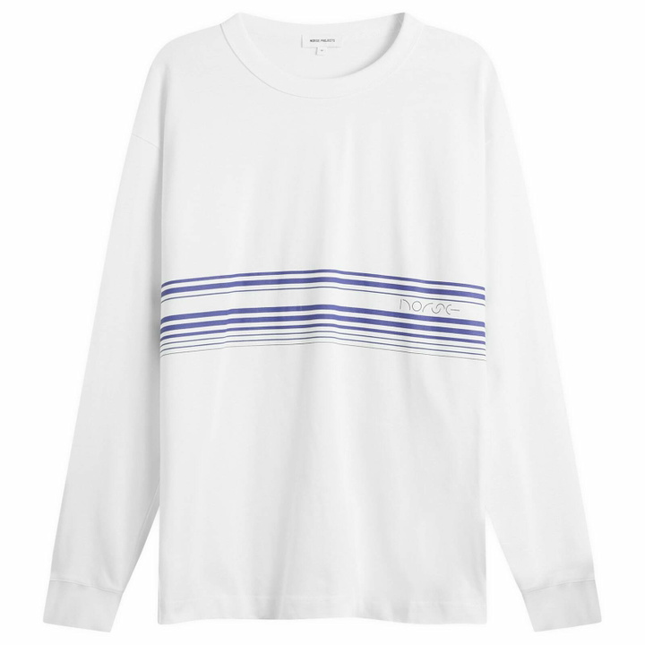 T-shirt Homme Norse Projects S Multi Rayures - 100% Coton Basique