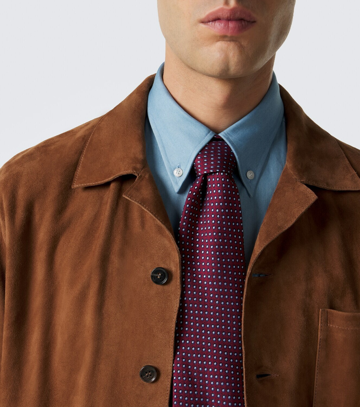 Charvet Cotton chambray shirt