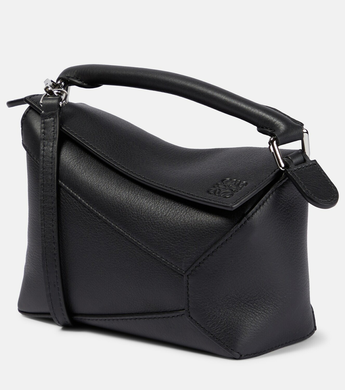 Loewe Puzzle Edge Mini leather top-handle bag
