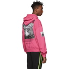 Off-White SSENSE Exclusive Pink Impressionism Boat Hoodie