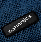 nanamica - Packable Mesh and Ripstop Backpack - Blue