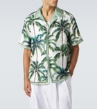 Dolce&Gabbana Printed silk twill shirt