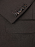 TOM FORD - O'Connor Mohair and Wool-Blend Suit Jacket - Brown