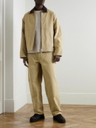 AGOLDE - RSVP Ewing Straight-Leg Cotton-Twill Carpenter Trousers - Neutrals