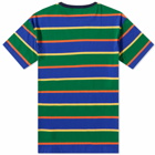 Polo Ralph Lauren Men's Block Multistriped T-Shirt in Heritage Royal Multi
