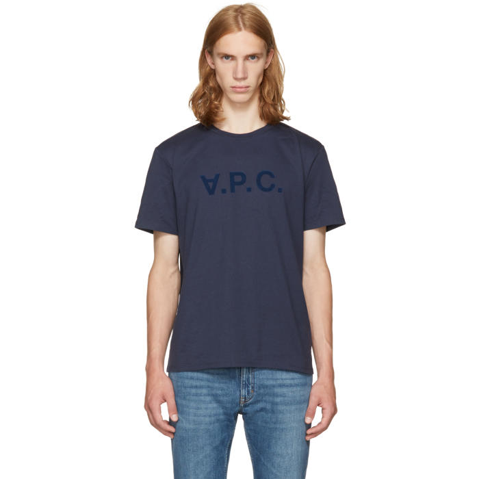 Photo: A.P.C. Navy V.P.C T-Shirt