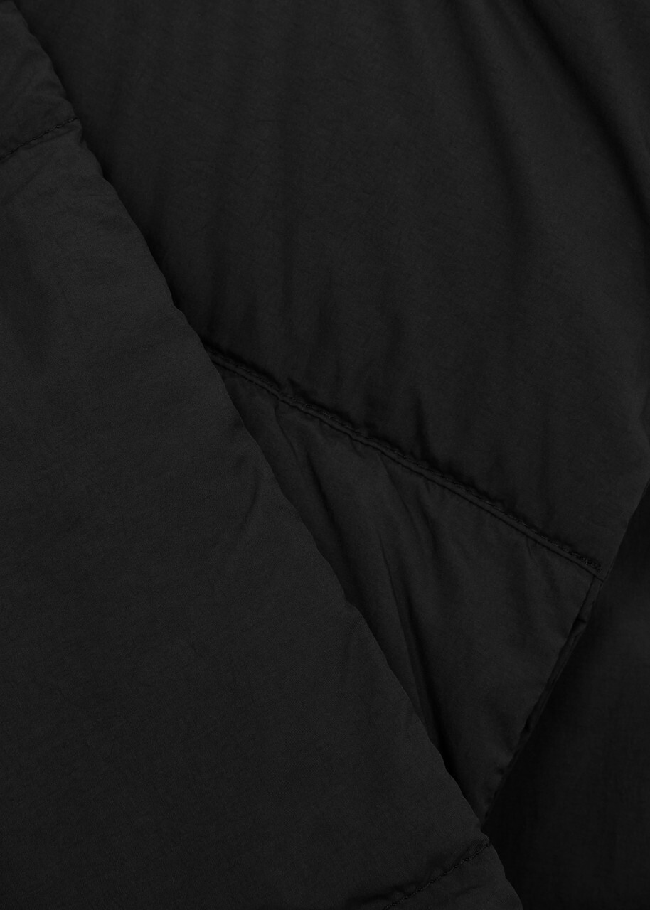 Canada Goose Quilted Shell Scarf - Black - One Size