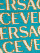 VERSACE - Logo Jacquard Knit Crop Top