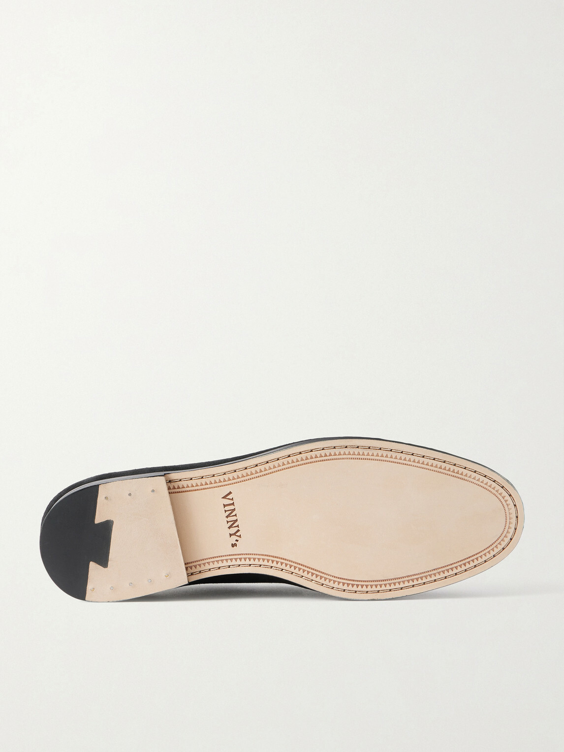 VINNY's - Marcel Suede Loafers - Black