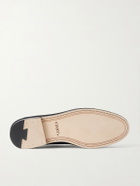 VINNY's - Marcel Suede Loafers - Black
