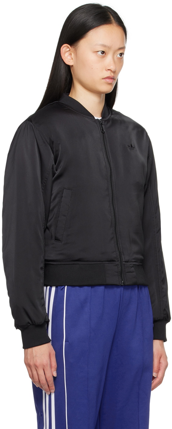 adidas Originals Black Premium Essentials Bomber Jacket adidas Originals