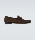 Tom Ford - suede York Chain loafers