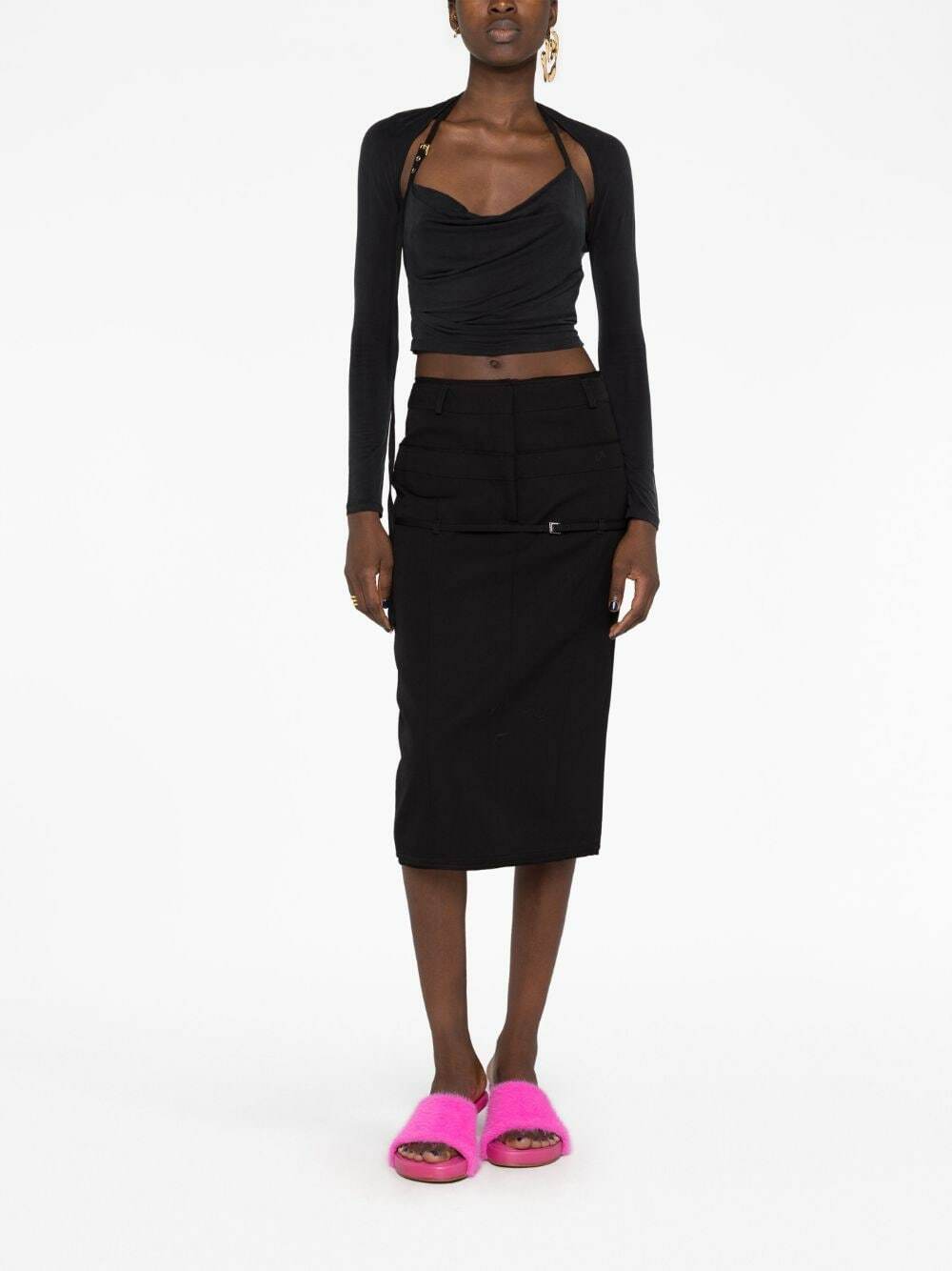 JACQUEMUS - Le Haut Peplo Top Jacquemus