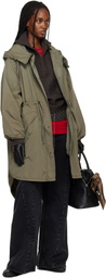 Maison Margiela Khaki Hooded Parka