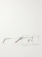 Gucci Eyewear - D-Frame Silver-Tone Optical Glasses