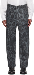 UMA WANG Gray Paxton Trousers