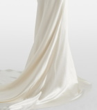 Danielle Frankel Bridal Presley wool and silk gown