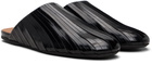 Marni Black Sabot Slip-on Loafers