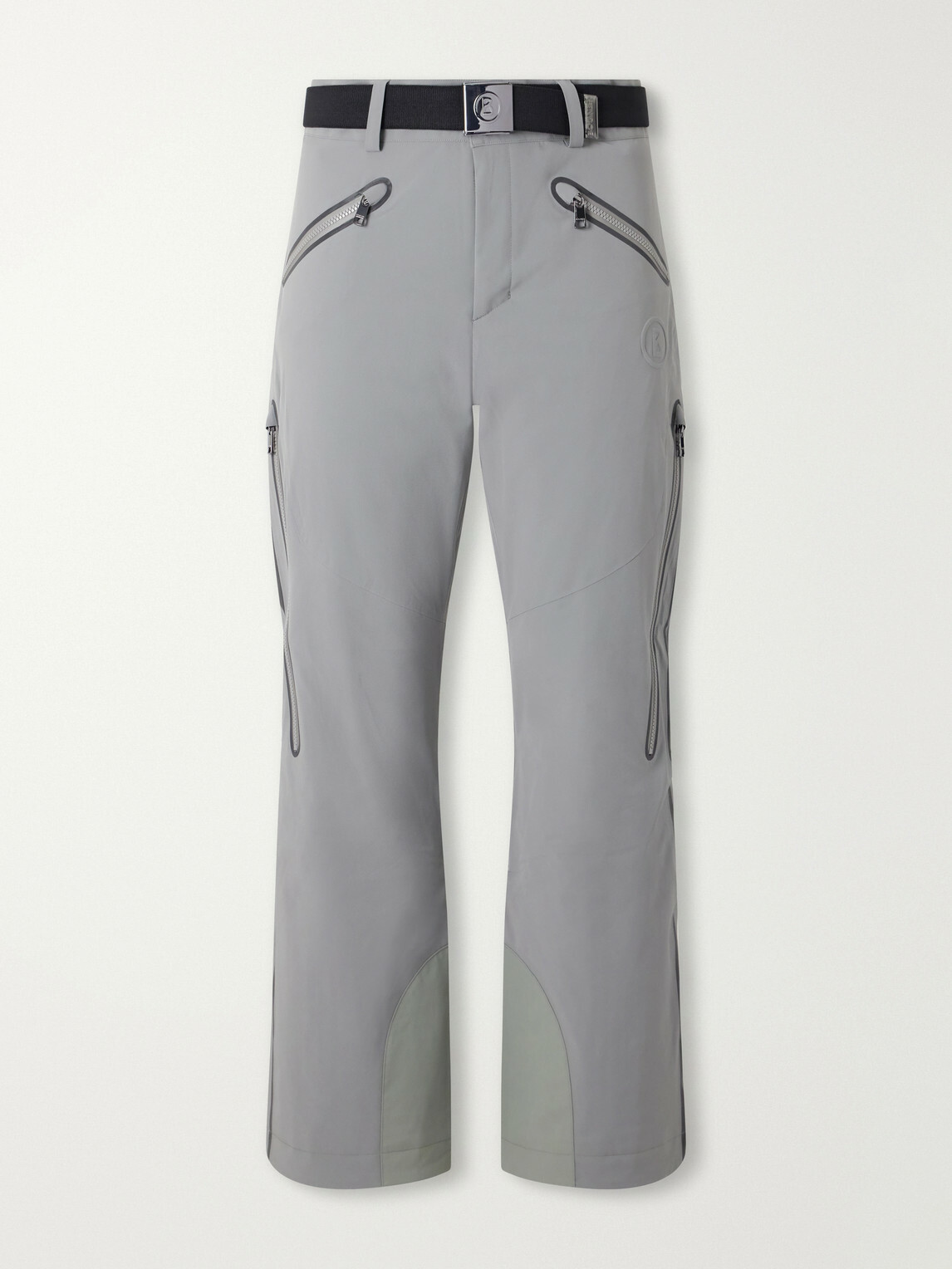 BOGNER - Tim-T Straight-Leg Belted Padded Shell Ski Pants - Green
