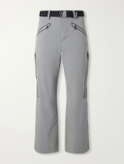 BOGNER - Tim-T Straight-Leg Belted Padded Shell Ski Pants - Green