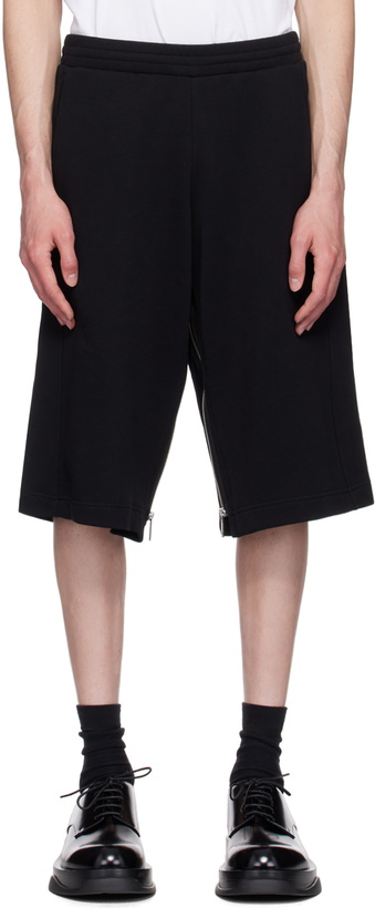 Photo: Helmut Lang Black Expansion Panel Shorts