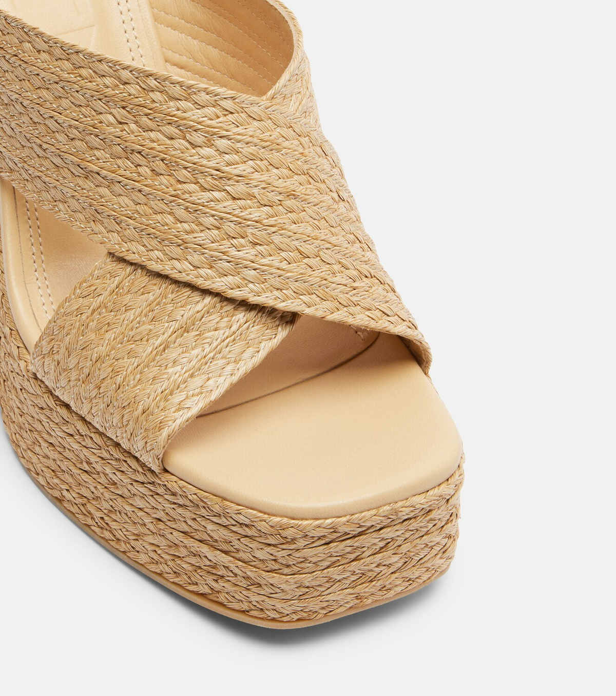 Souliers Martinez Garda raffia sandals