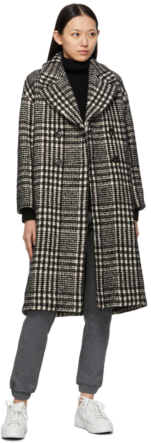 Max Mara Women's Angio Virgin Wool Coat Brown