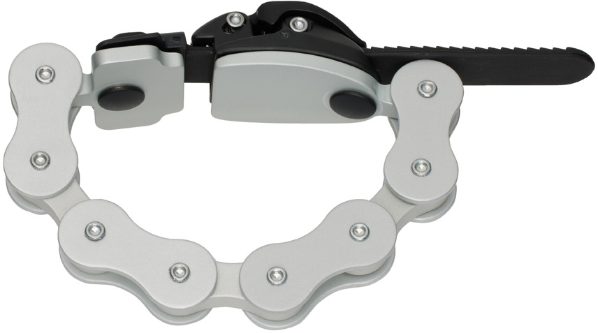 Photo: Innerraum Silver Object B06 Bike Chain Large Bracelet