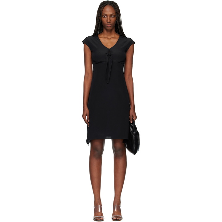 Photo: Maryam Nassir Zadeh Black Reneir Midi Dress