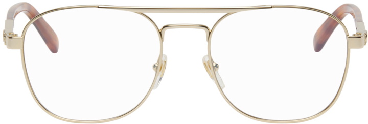 Photo: Gucci Gold Aviator Sunglasses