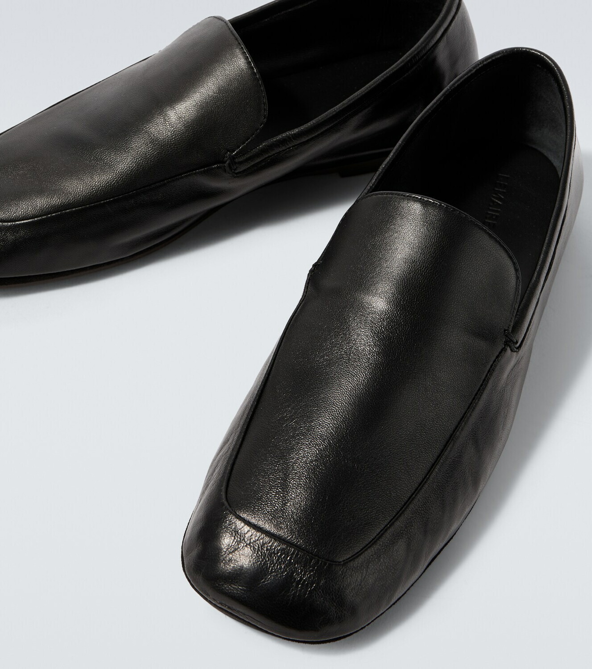 Lemaire Outdoor leather slip-on shoes
