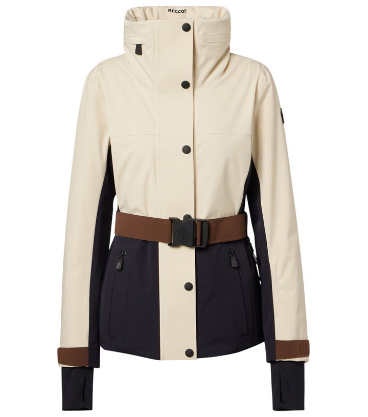 Photo: Moncler Grenoble Belted ski jacket