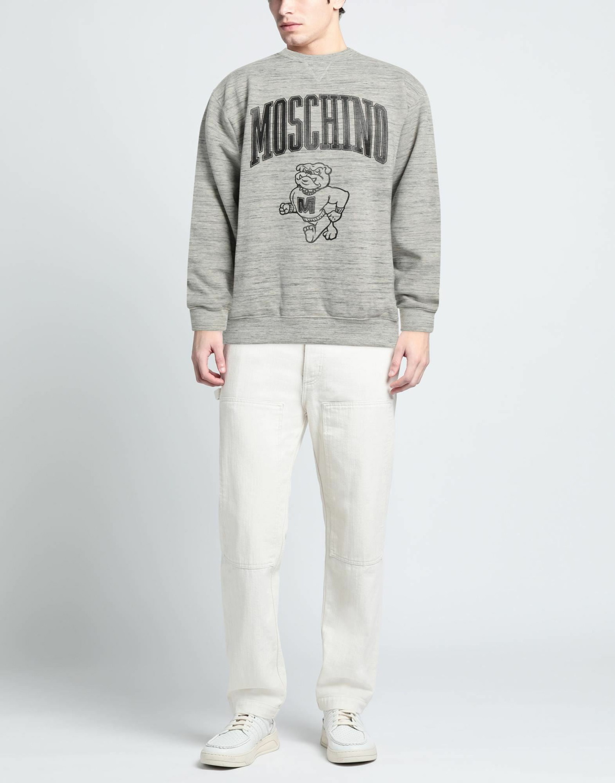Moschino Couture Mens Sweatshirt in Grey