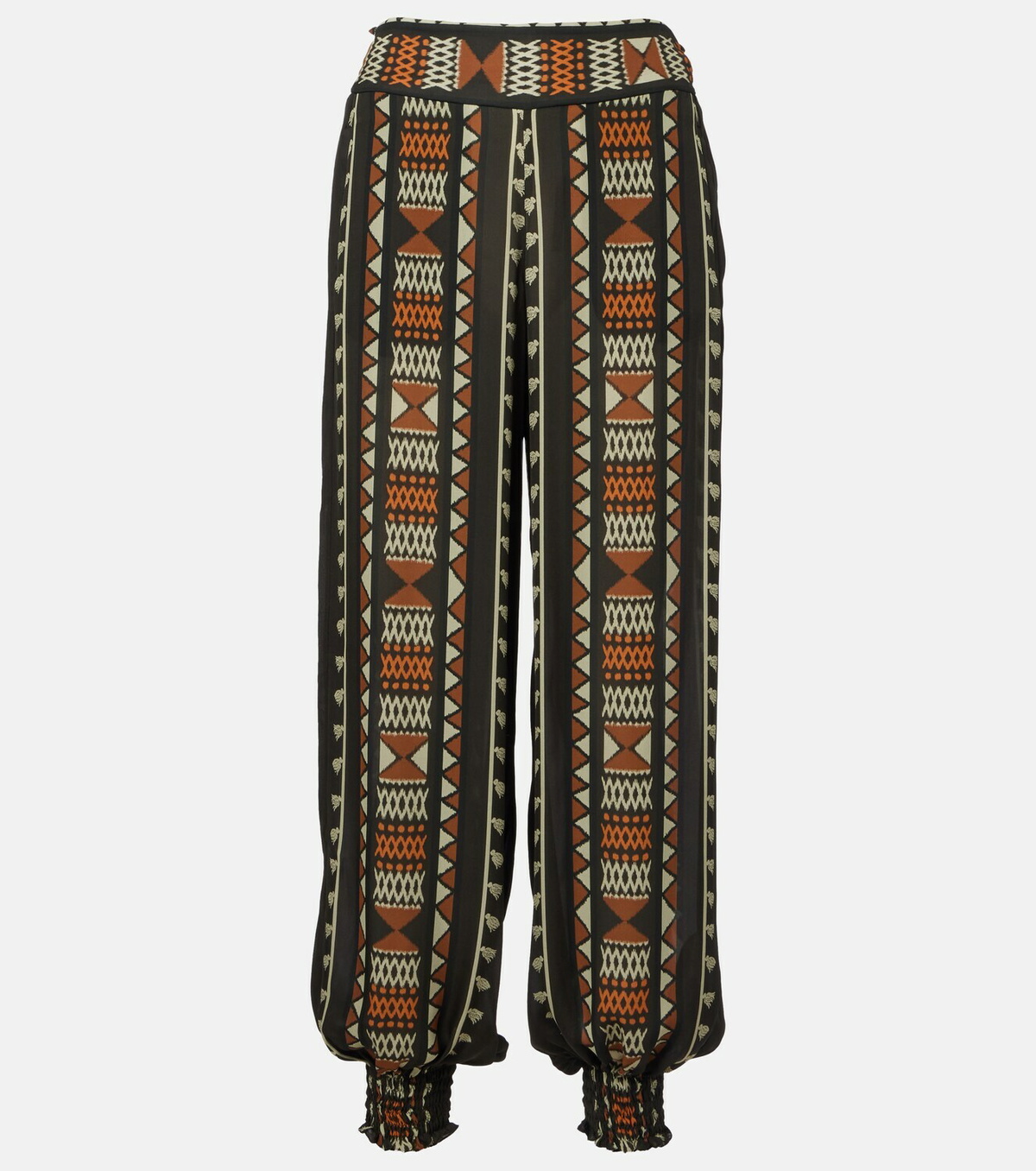 Johanna Ortiz Nareem silk georgette balloon pants