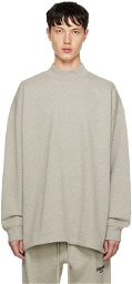Essentials Gray Relaxed Sweatshirt