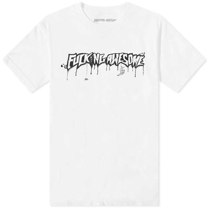 Photo: Fucking Awesome Men's Quantum Leap T-Shirt in White