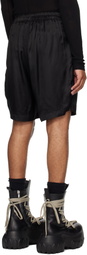 Rick Owens Black Concordians Boxers Shorts