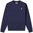 Kenzo Men's Tiger Crest Crew Sweat in Navy Blue