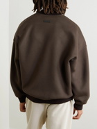 Fear of God - Eternal Brushed Wool and Cashmere-Blend Sweater - Brown