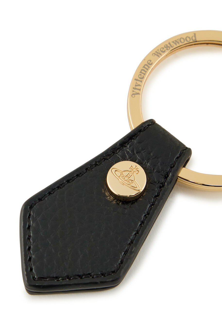 Vivienne Westwood 3D Orb Keyring - Black - One Size