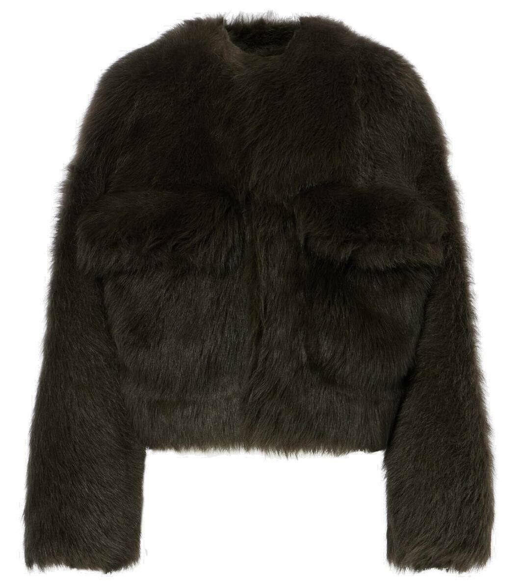 Bottega Veneta Cropped shearling jacket Bottega Veneta
