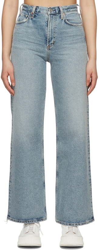 Photo: Citizens of Humanity Blue Paloma Baggy Jeans