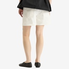 Jil Sander Women's Cargo Denim Shorts in Porcelain