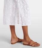 Melissa Odabash Luann broderie anglaise cotton maxi dress