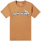 Fucking Awesome Men's Muerte T-Shirt in Brown Sugar