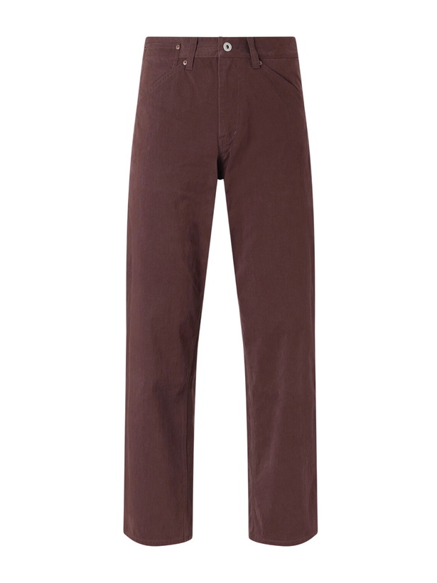 Photo: FrizmWORKS - Straight-Leg Cotton-Blend Trousers - Brown