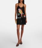 Chloé Embroidered cotton minidress
